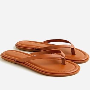 J Crew Women’s Sorrento Leather Thong Sandals| Size 7H Medium